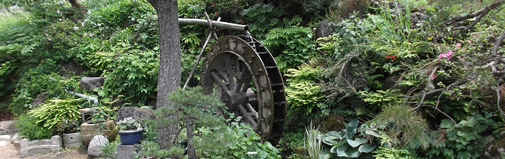 水車製作修理販売、水車工房「山水車」